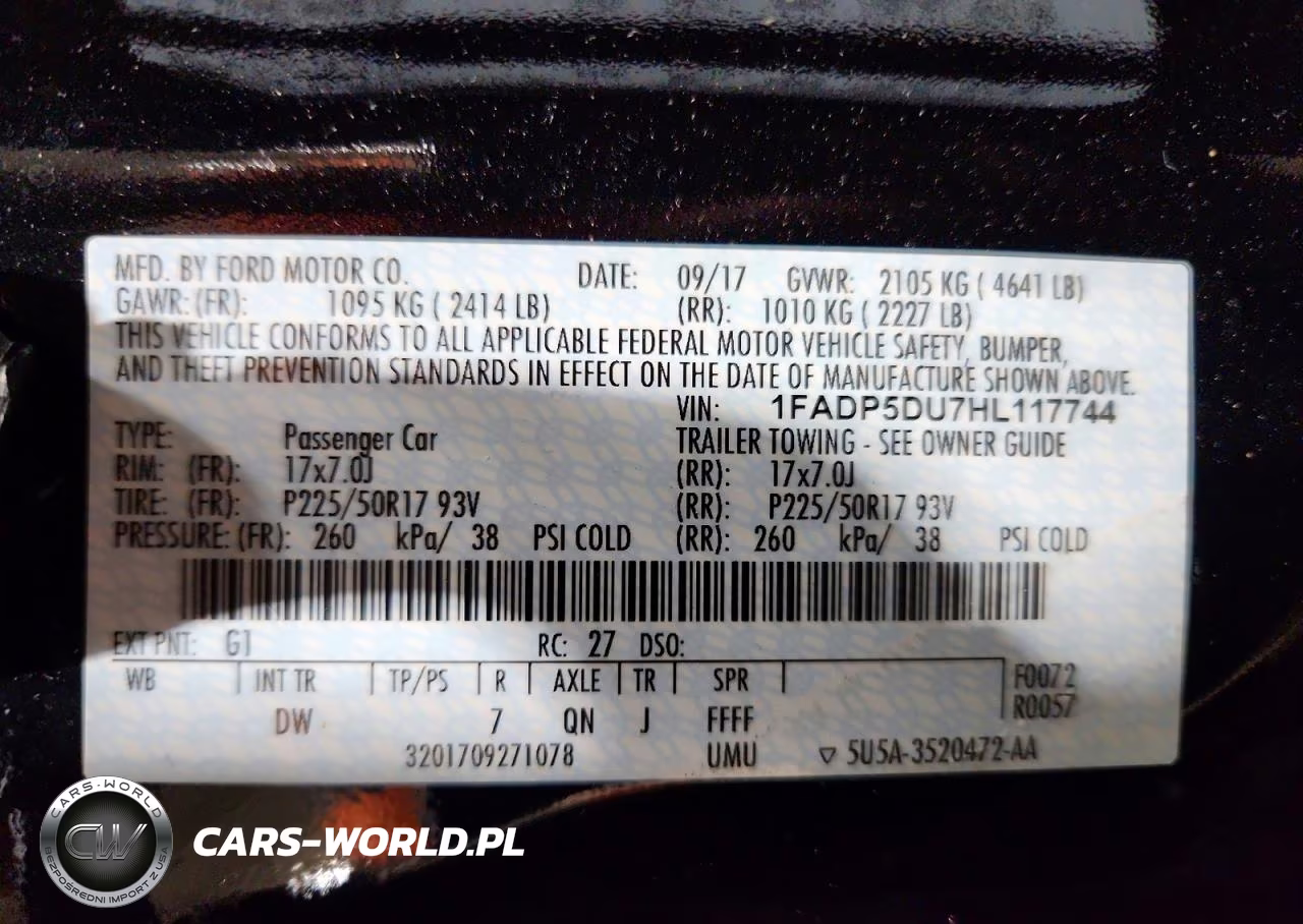 2017 Ford C-Max Titanium VIN:1FADP5DU7HL117744 - 13