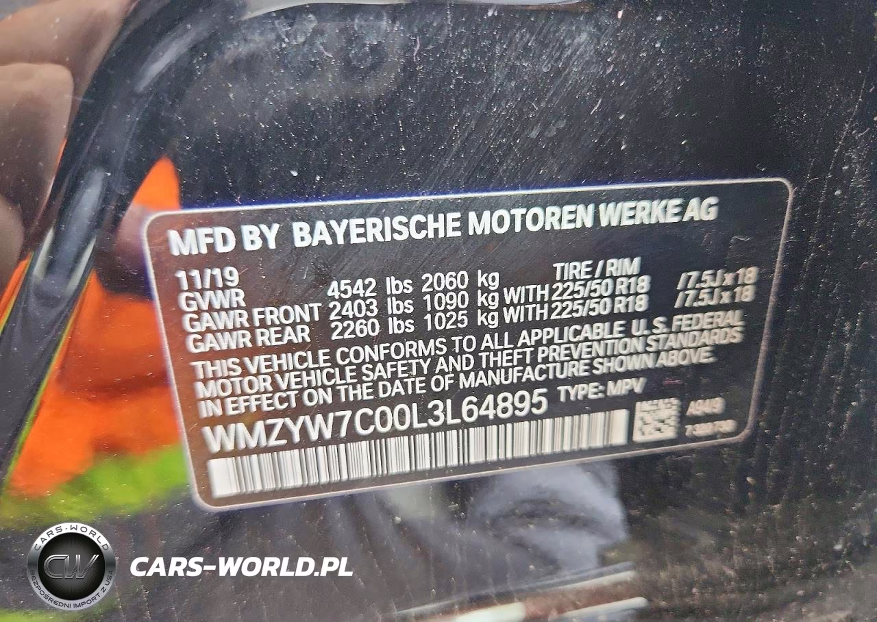 2020 Mini Cooper S Countryman VIN:WMZYW7C00L3L64895 - 13