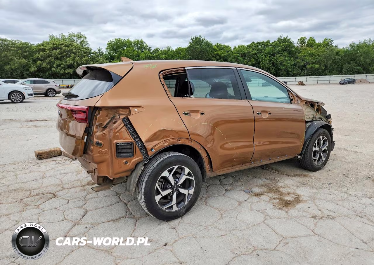 2021 Kia Sportage Lx VIN:KNDPM3ACXM7924794 - 3