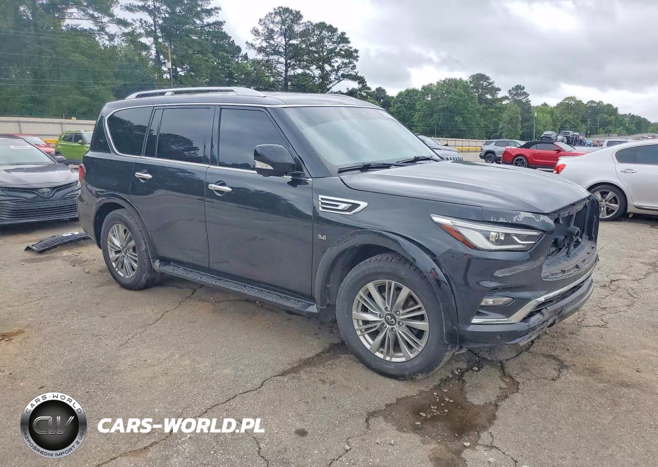 2020 Infiniti Qx80 Luxe VIN:JN8AZ2NF3L9704992 - 4