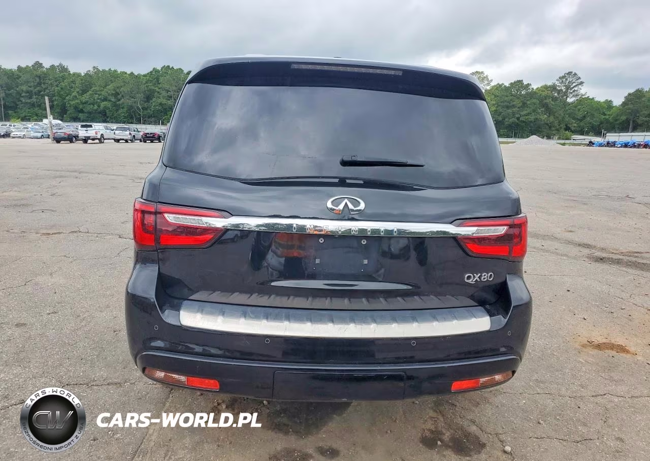 2020 Infiniti Qx80 Luxe VIN:JN8AZ2NF3L9704992 - 6