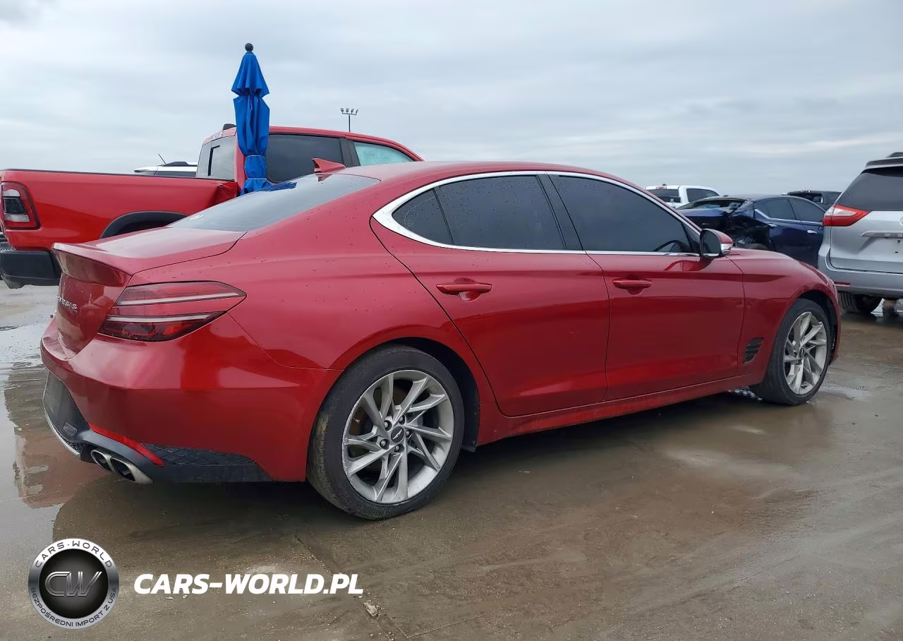 2022 Genesis G70 2.0T VIN:KMTG34TA5NU095187 - 3
