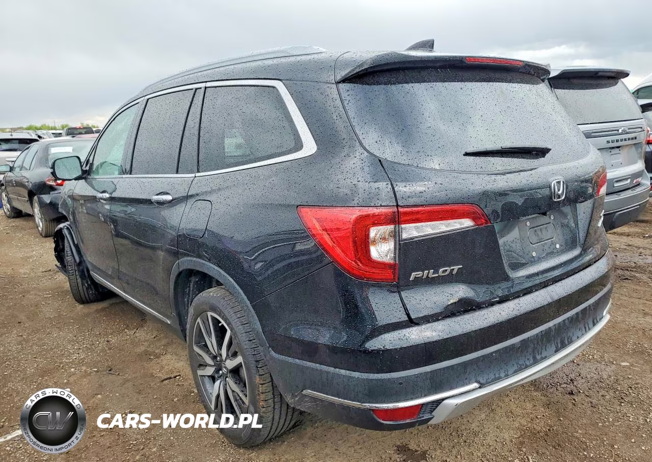 2021 Honda Pilot Touring VIN:5FNYF6H66MB039244 - 2