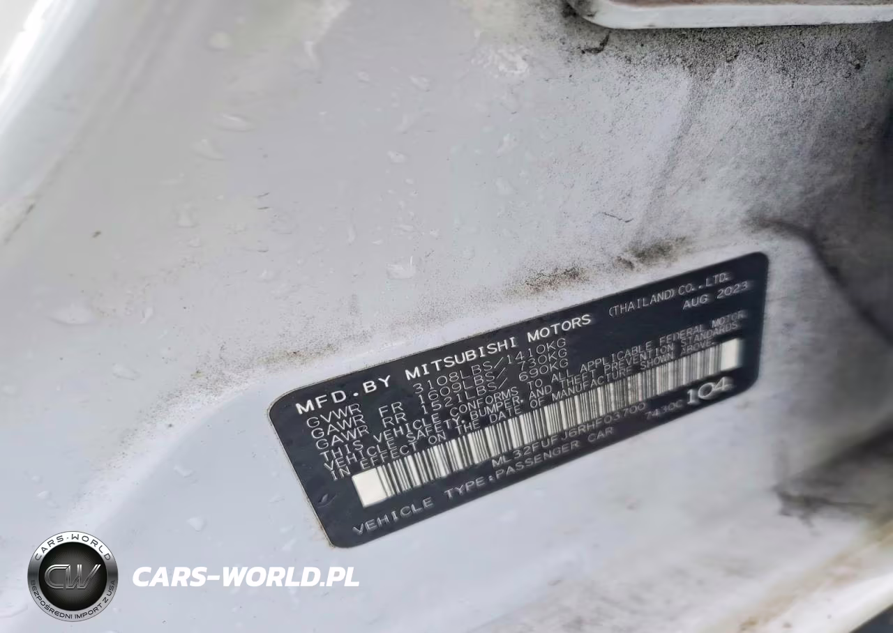 2024 Mitsubishi Mirage G4 Es VIN:ML32FUFJ6RHF03700 - 13