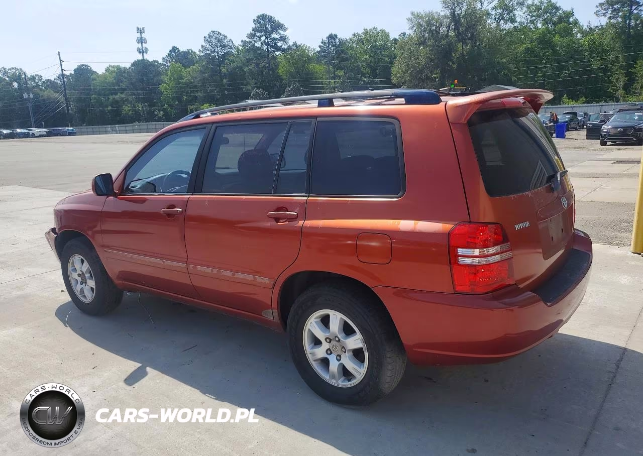 2003 Toyota Highlander Base VIN:JTEGD21A430065228 - 2