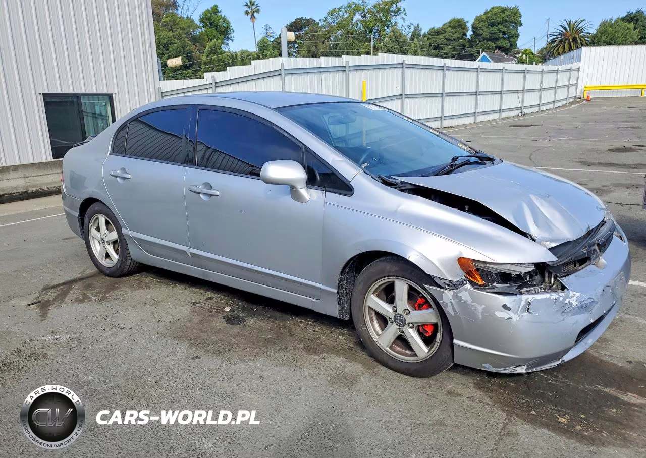 2008 Honda Civic Lx VIN:2HGFA16588H344149 - 4