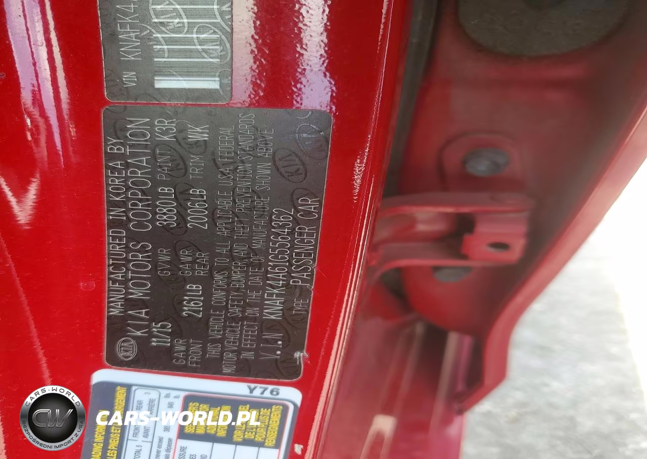 2016 Kia Forte Lx VIN:KNAFK4A61G5564362 - 12