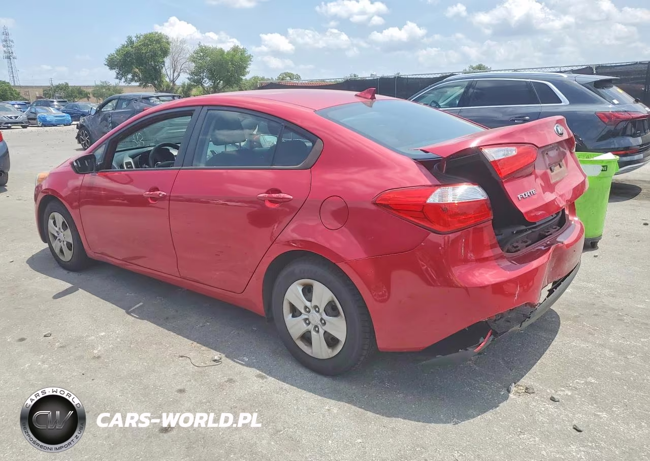 2016 Kia Forte Lx VIN:KNAFK4A61G5564362 - 2