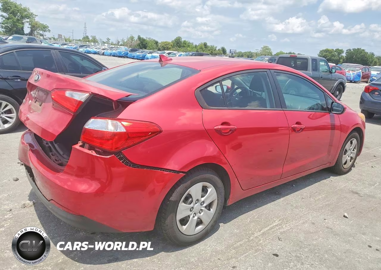 2016 Kia Forte Lx VIN:KNAFK4A61G5564362 - 3