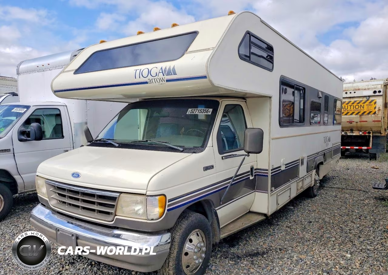 1992 Ford E350 Rv VIN:1FDKE30G7NHB09729 - 2