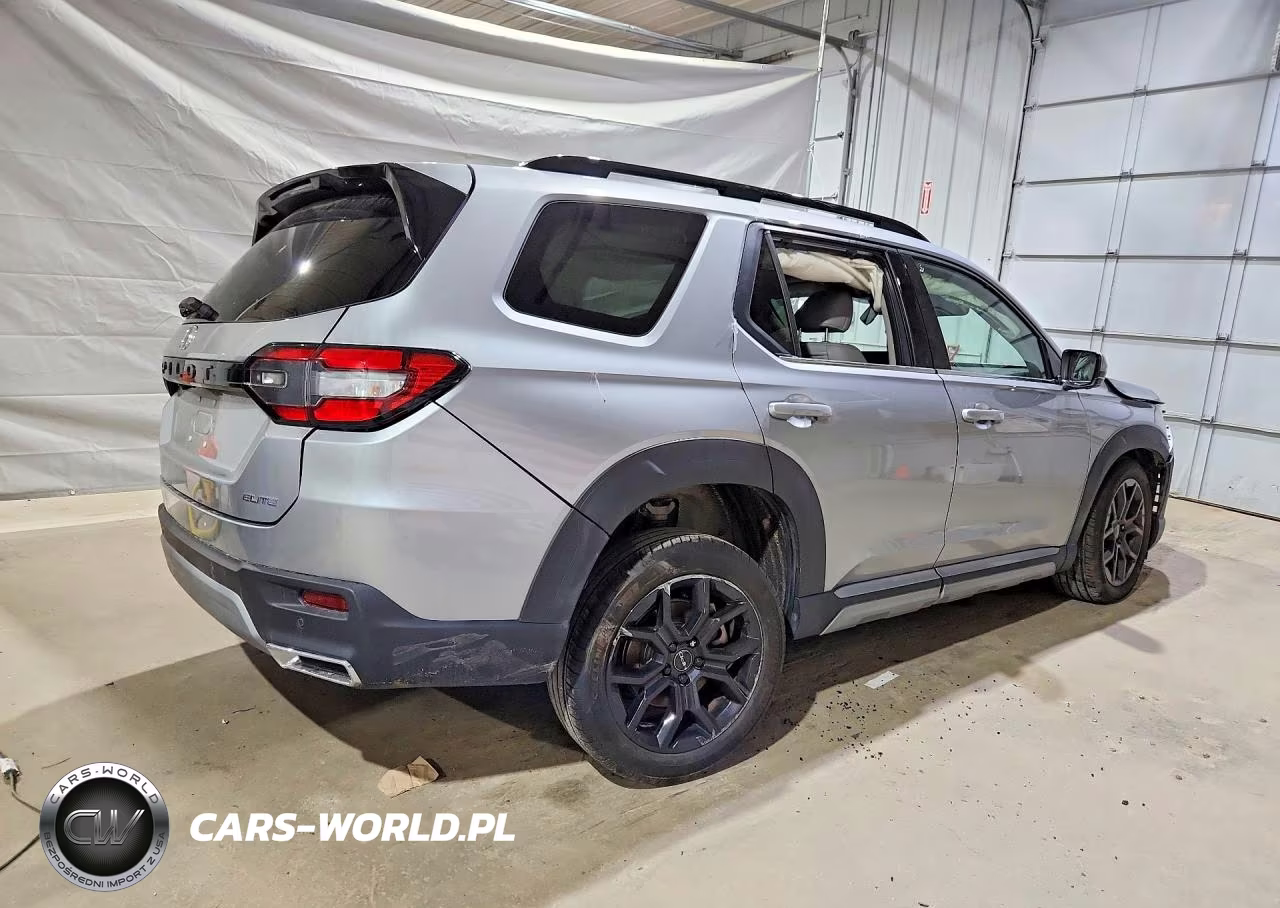 2025 Honda Pilot Elite VIN:5FNYG1H80SB000910 - 3