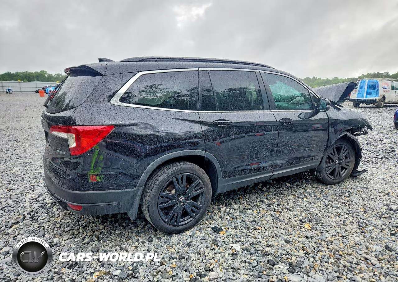 2021 Honda Pilot Se VIN:5FNYF5H21MB047422 - 3