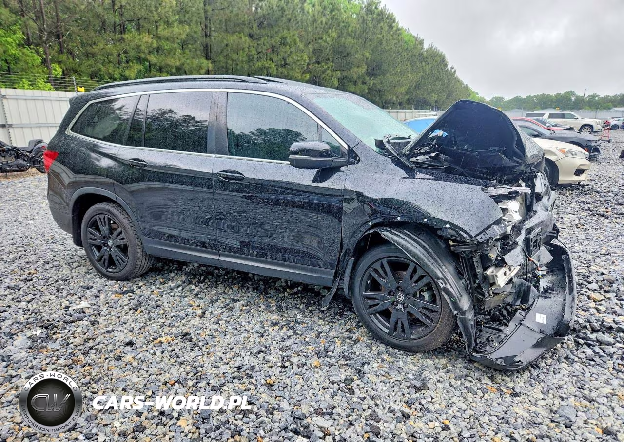 2021 Honda Pilot Se VIN:5FNYF5H21MB047422 - 4