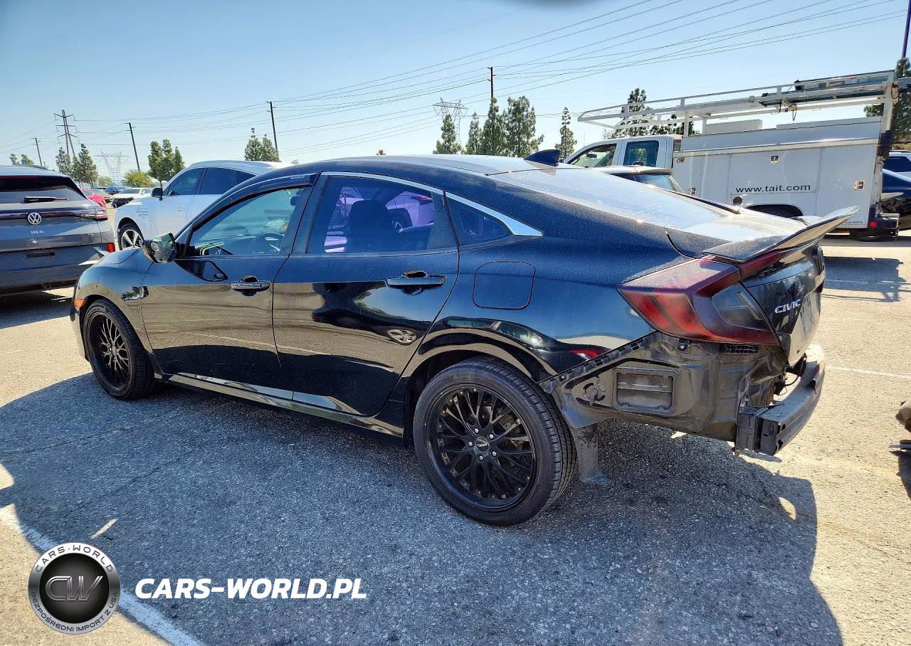 2017 Honda Civic Ex VIN:2HGFC2F73HH566955 - 2