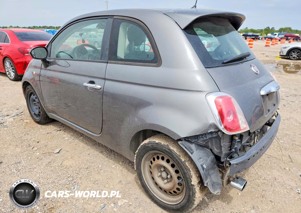 2013 Fiat 500 Pop VIN:3C3CFFAR6DT674212 - 2