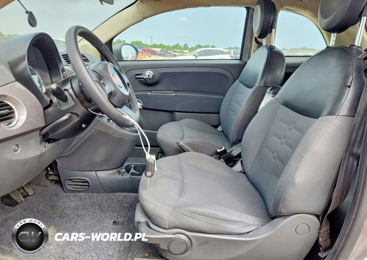 2013 Fiat 500 Pop VIN:3C3CFFAR6DT674212 - 7
