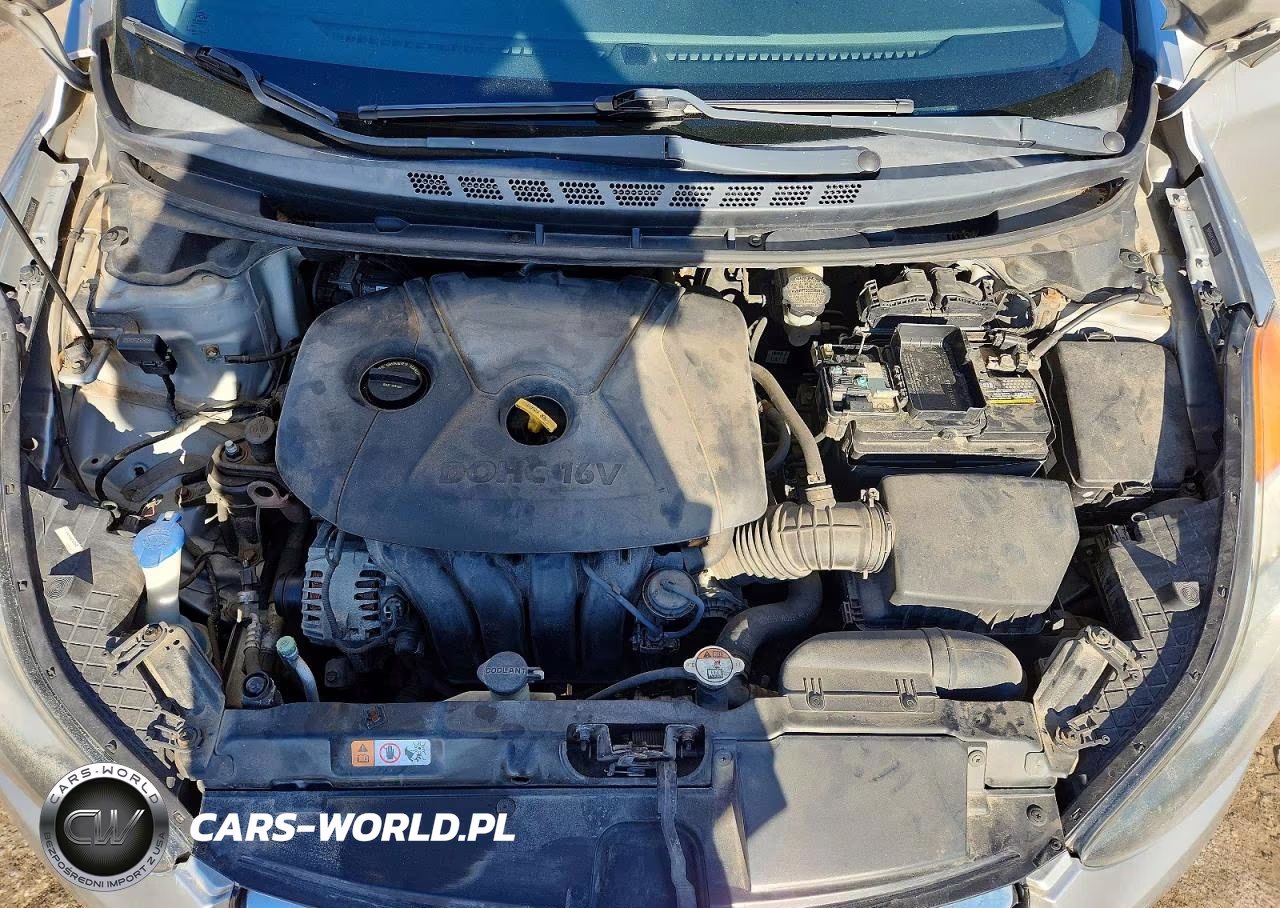 2013 Hyundai Elantra Gls VIN:5NPDH4AE3DH206305 - 11