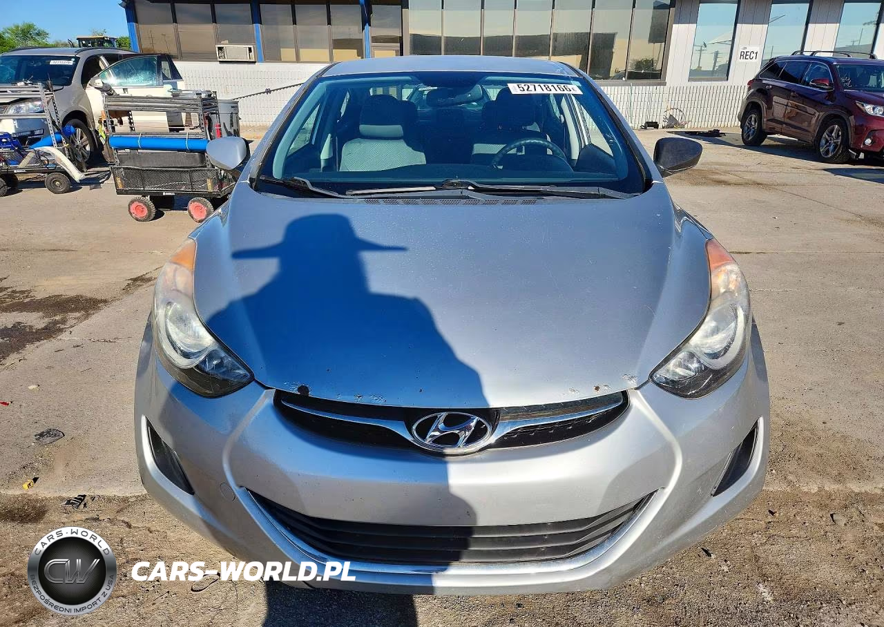2013 Hyundai Elantra Gls VIN:5NPDH4AE3DH206305 - 5