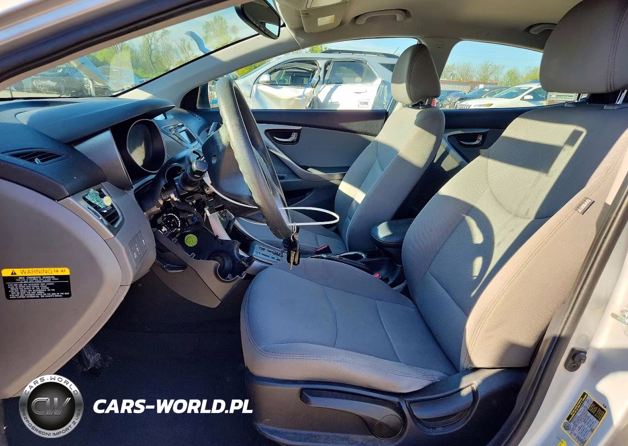 2013 Hyundai Elantra Gls VIN:5NPDH4AE3DH206305 - 7