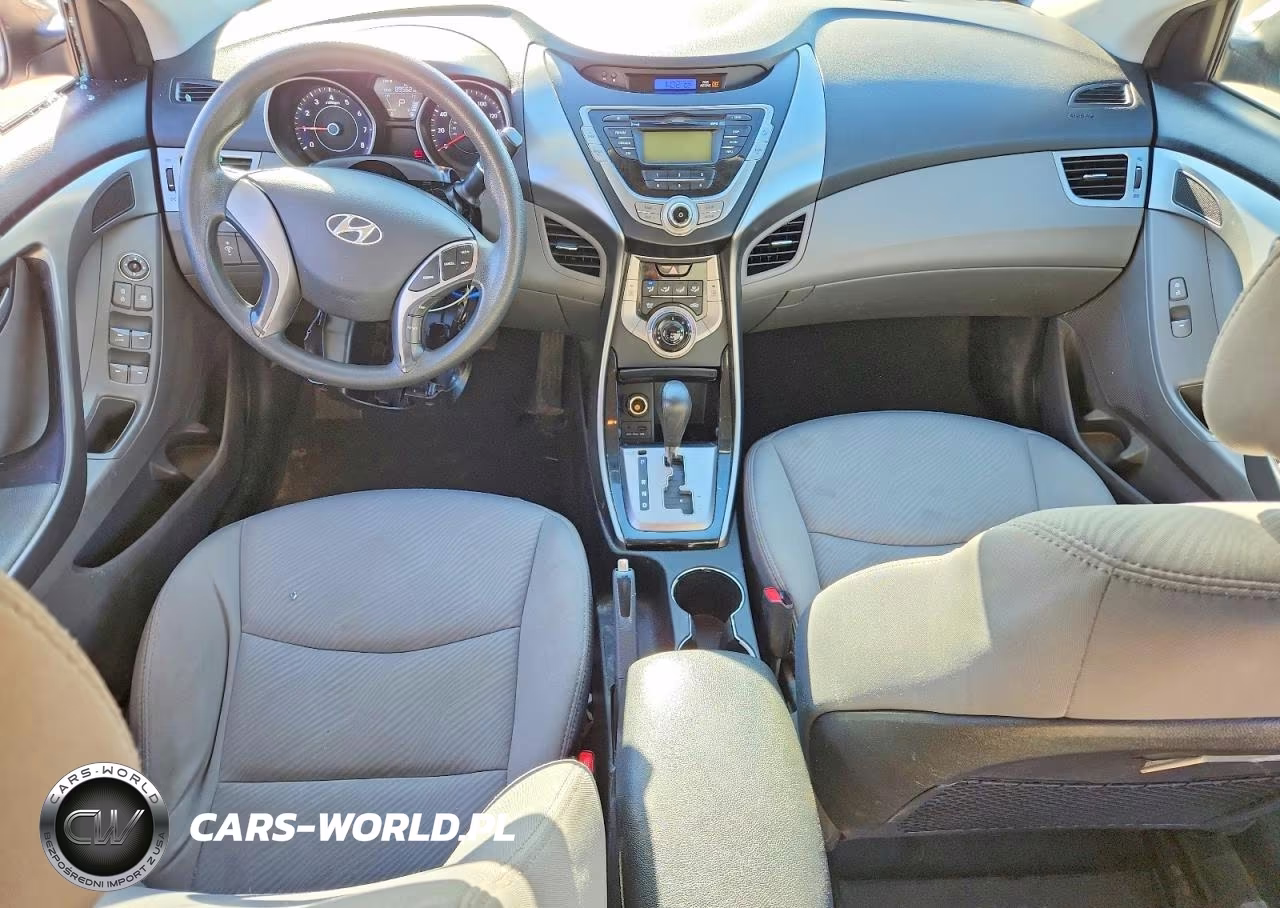 2013 Hyundai Elantra Gls VIN:5NPDH4AE3DH206305 - 8
