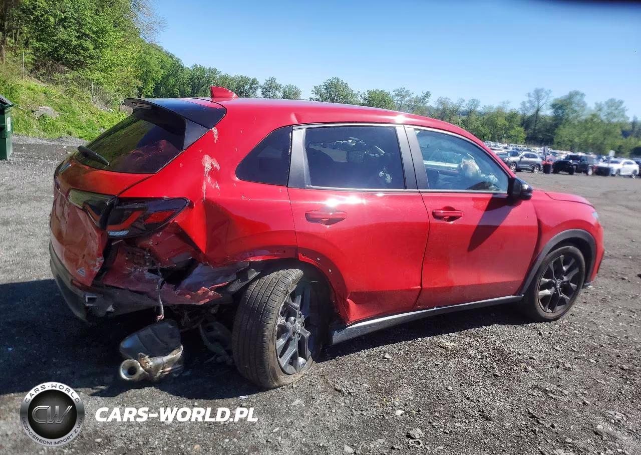 2025 Honda Hr-V Sport VIN:3CZRZ2H54SM776344 - 3