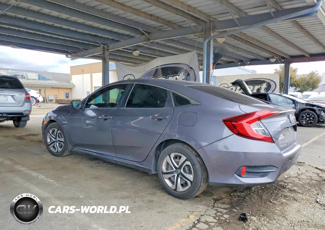 2018 Honda Civic Lx VIN:2HGFC2F62JH540201 - 2