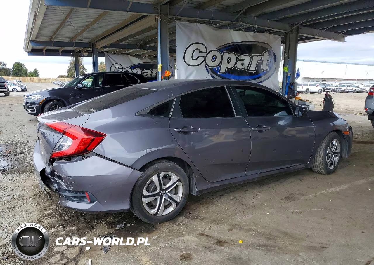 2018 Honda Civic Lx VIN:2HGFC2F62JH540201 - 3