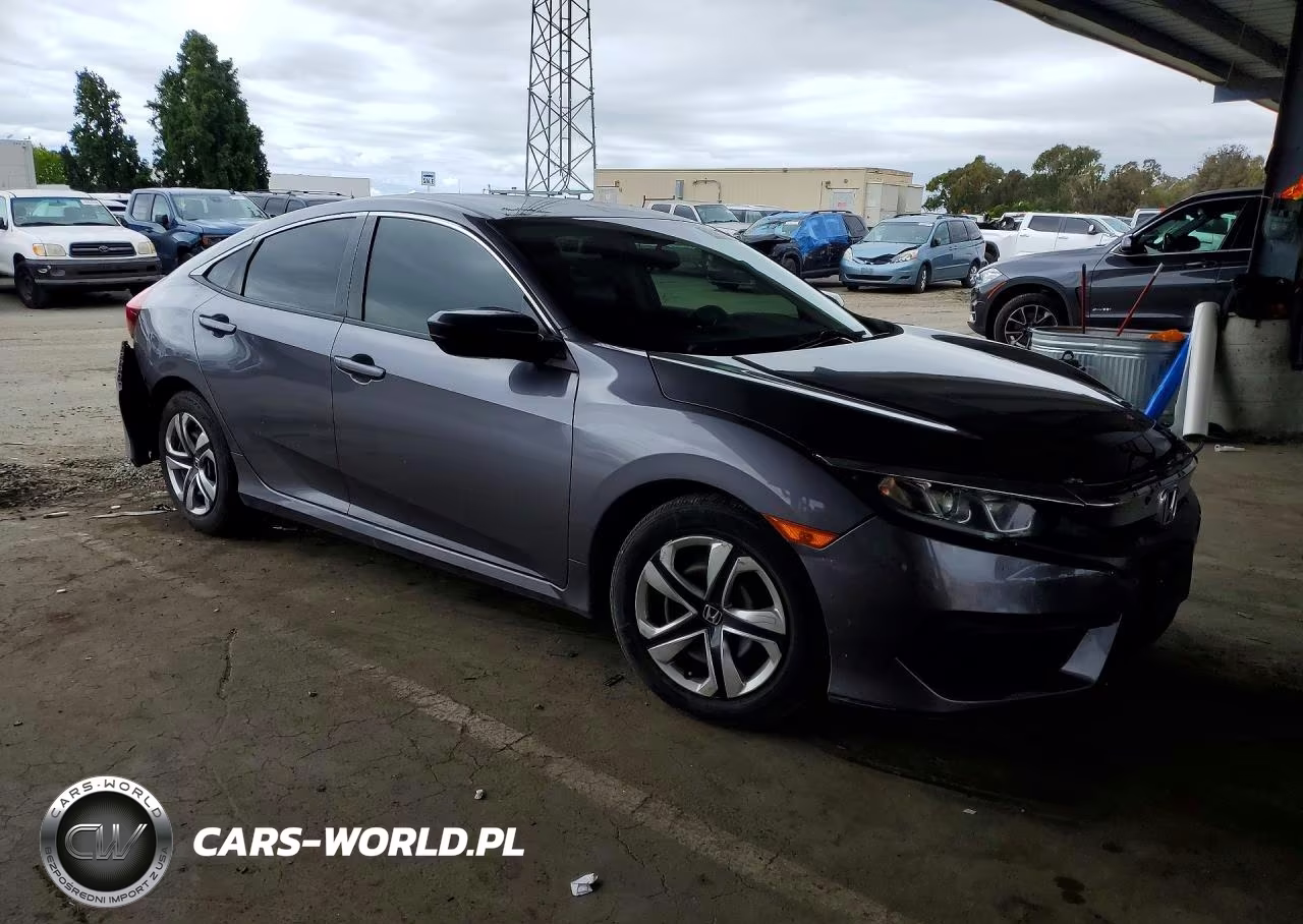 2018 Honda Civic Lx VIN:2HGFC2F62JH540201 - 4