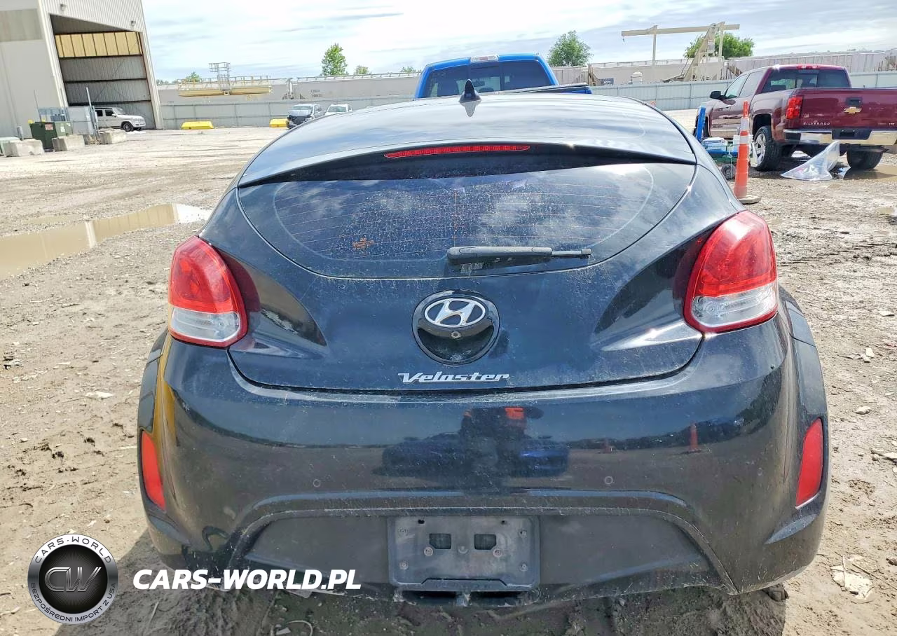 2012 Hyundai Veloster Base VIN:KMHTC6AD6CU055926 - 6