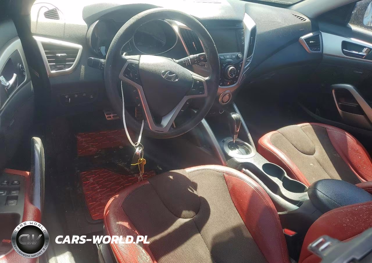 2012 Hyundai Veloster Base VIN:KMHTC6AD6CU055926 - 8
