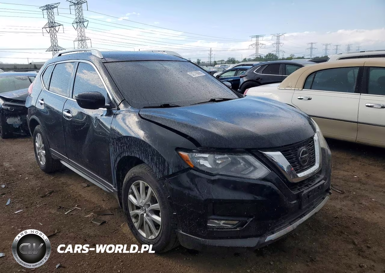 2017 Nissan Rogue Sv VIN:KNMAT2MV5HP591619 - 4