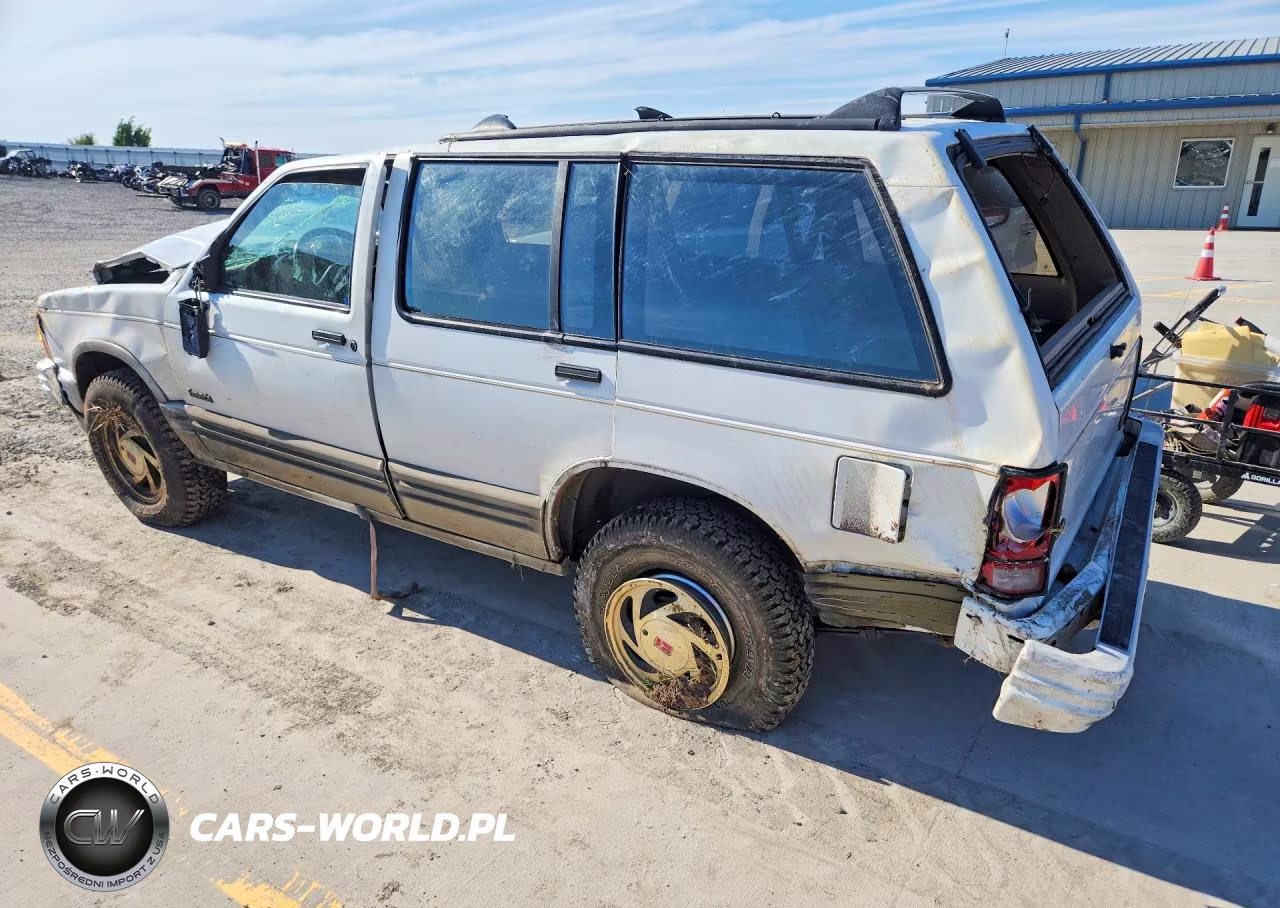 1993 Oldsmobile Bravada VIN:1GHDT13W9P2706181 - 2
