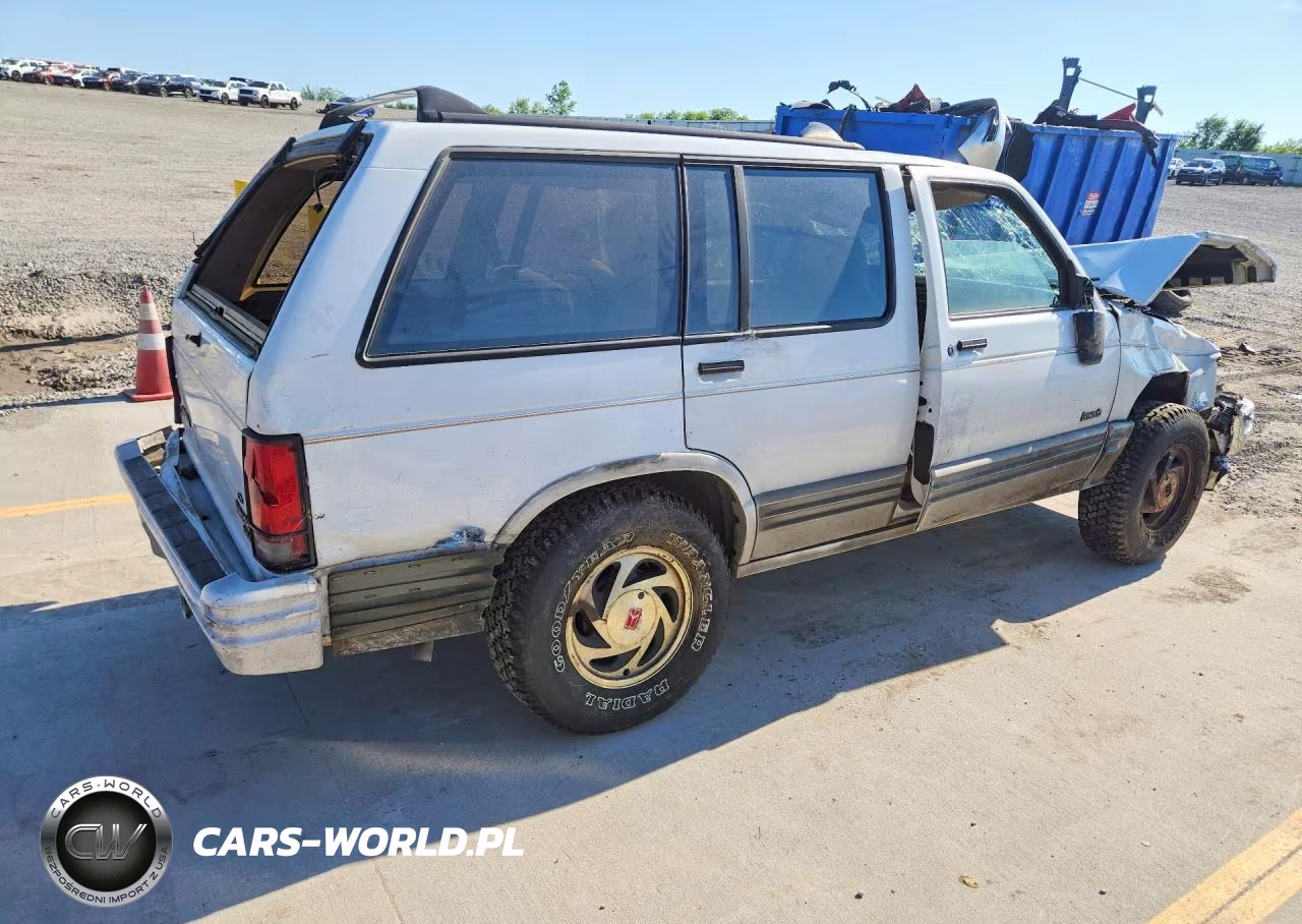 1993 Oldsmobile Bravada VIN:1GHDT13W9P2706181 - 3
