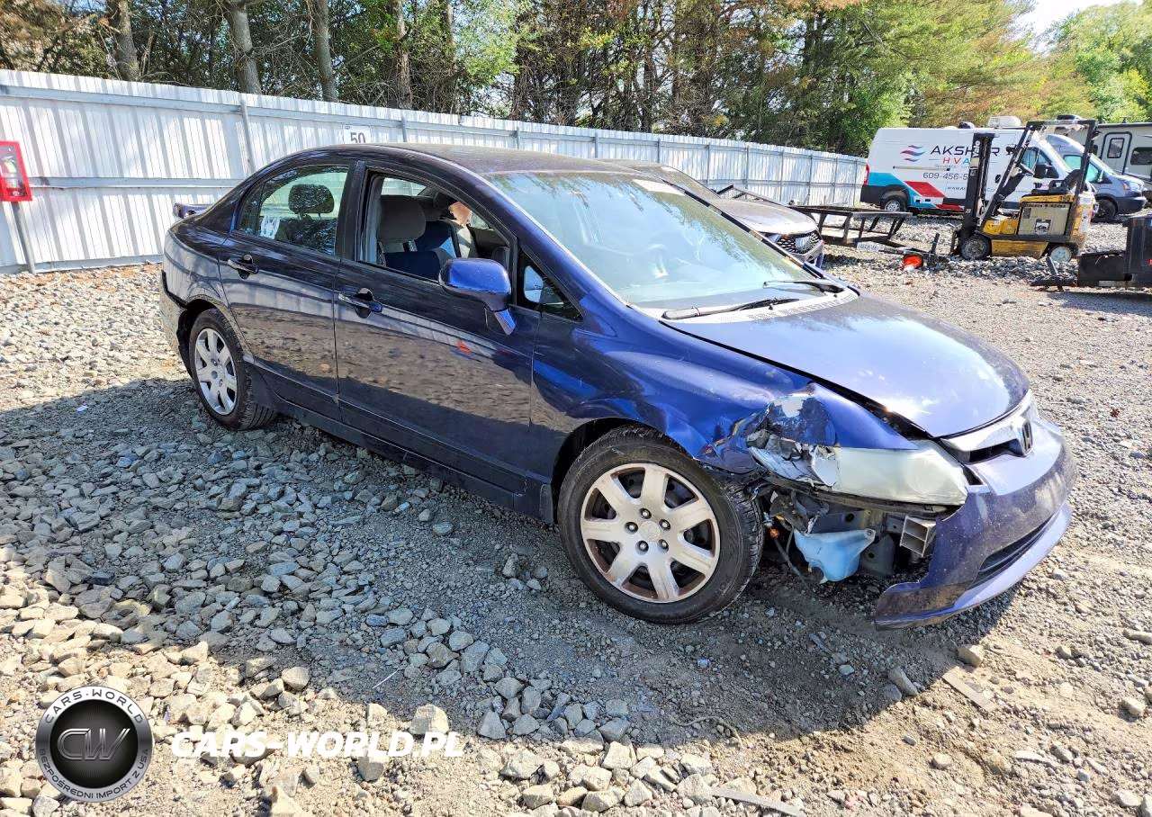 2008 Honda Civic Lx VIN:2HGFA16548H521053 - 4