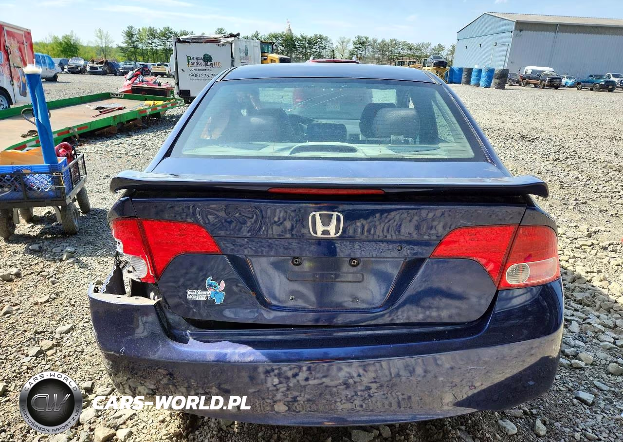 2008 Honda Civic Lx VIN:2HGFA16548H521053 - 6