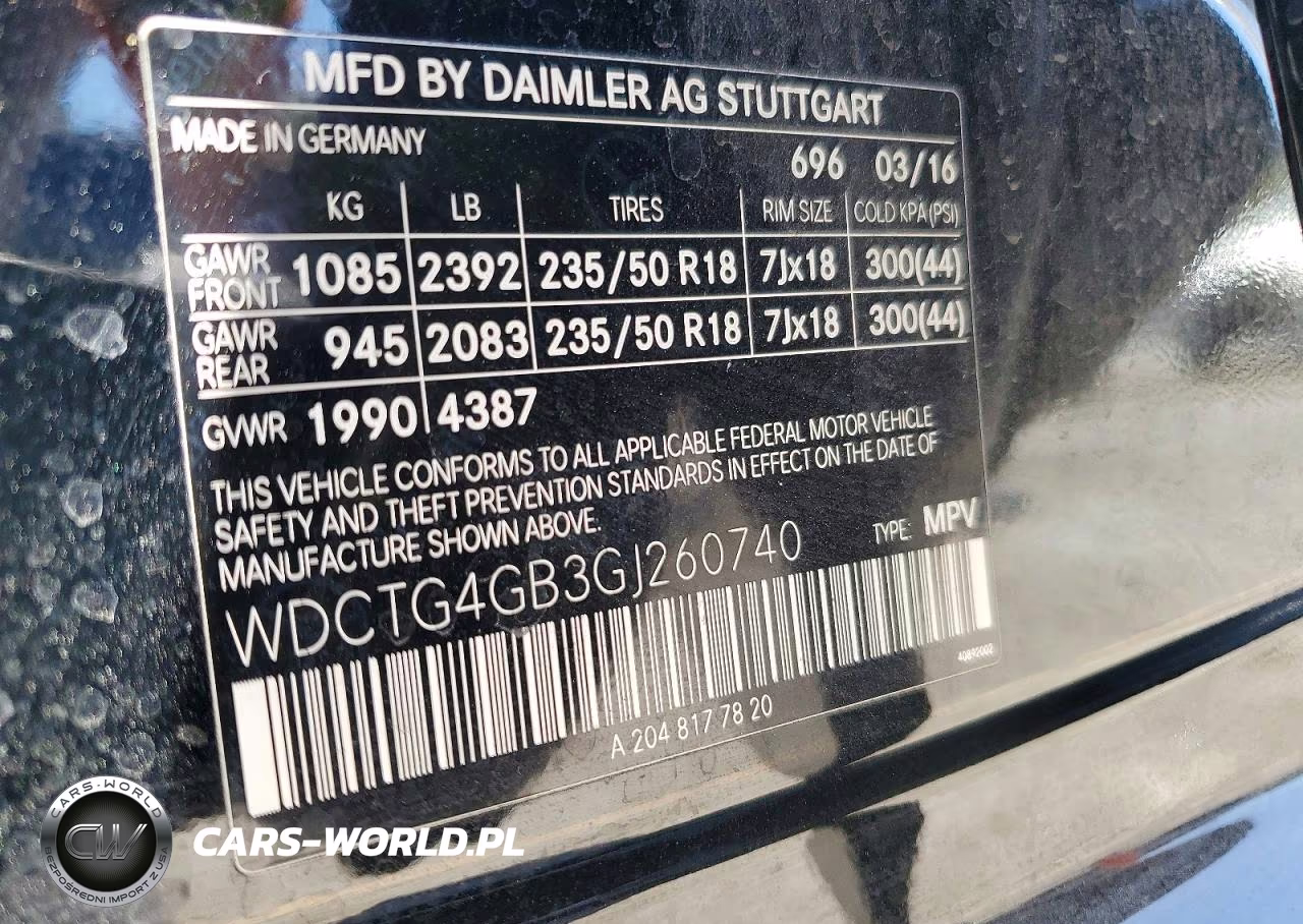 2016 Mercedes-Benz Gla 250 4Matic VIN:WDCTG4GB3GJ260740 - 12
