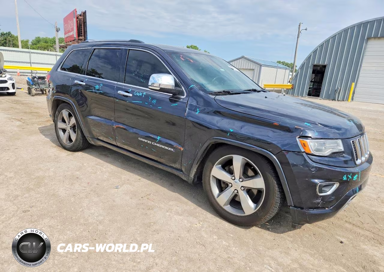 2014 Jeep Grand Cherokee Overland VIN:1C4RJFCT6EC337954 - 4
