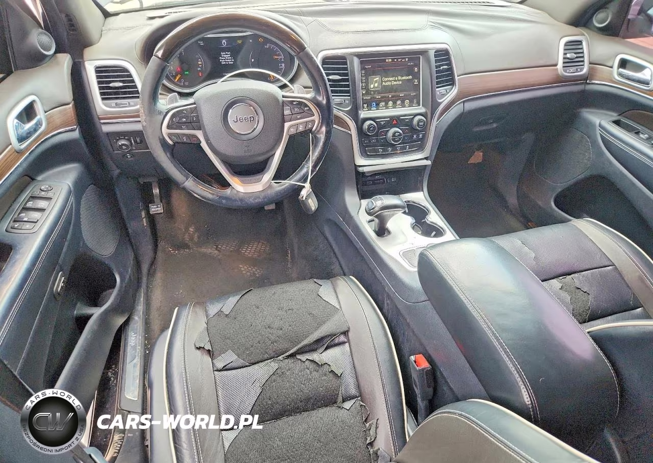 2014 Jeep Grand Cherokee Overland VIN:1C4RJFCT6EC337954 - 8