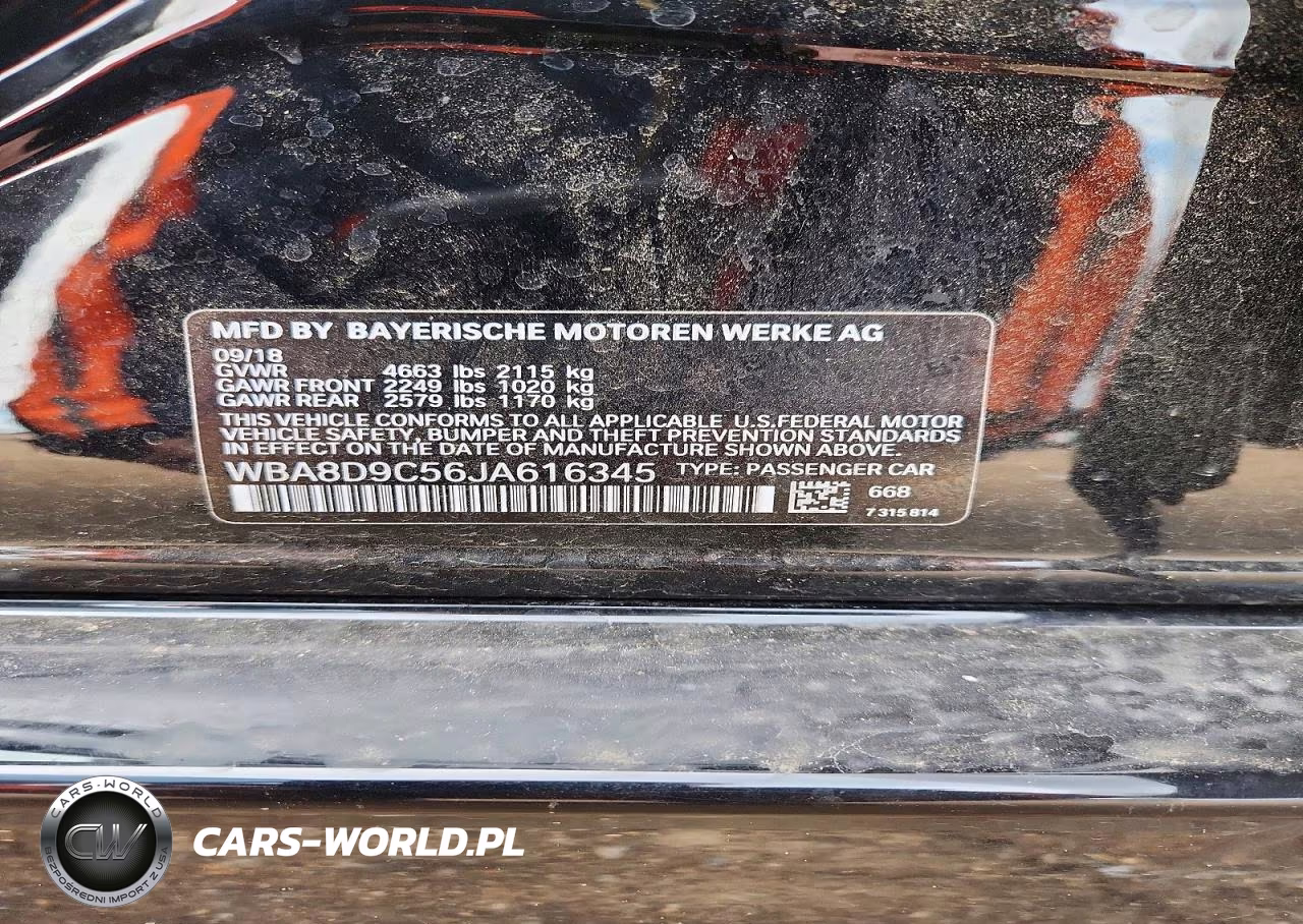 2018 BMW 330 Xi VIN:WBA8D9C56JA616345 - 12