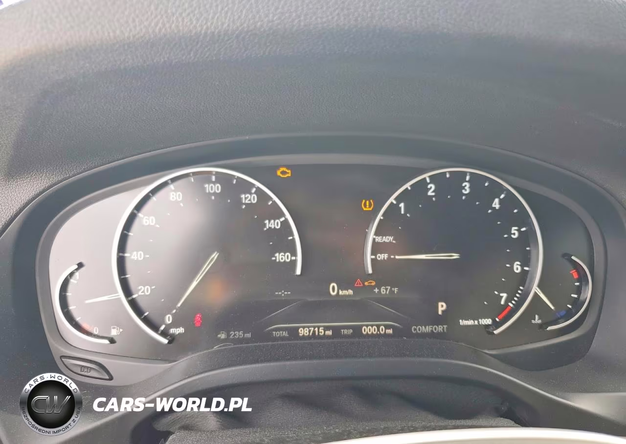 2019 BMW X3 Sdrive30I VIN:5UXTR7C51KLF31715 - 9