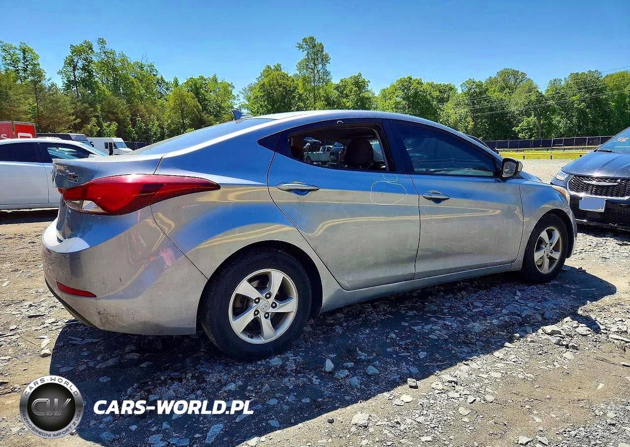 2015 Hyundai Elantra Se VIN:5NPDH4AE9FH642658 - 3