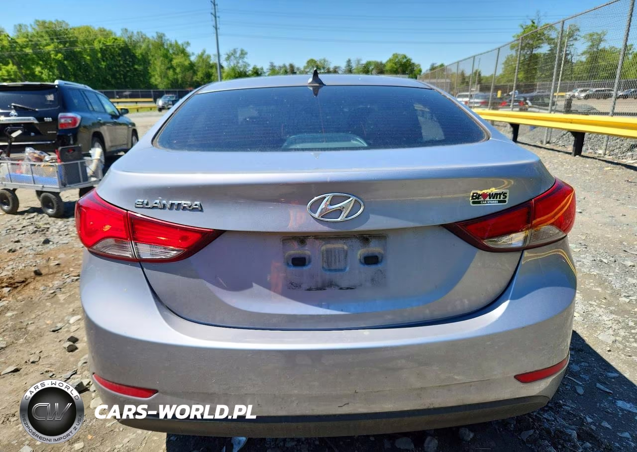 2015 Hyundai Elantra Se VIN:5NPDH4AE9FH642658 - 6