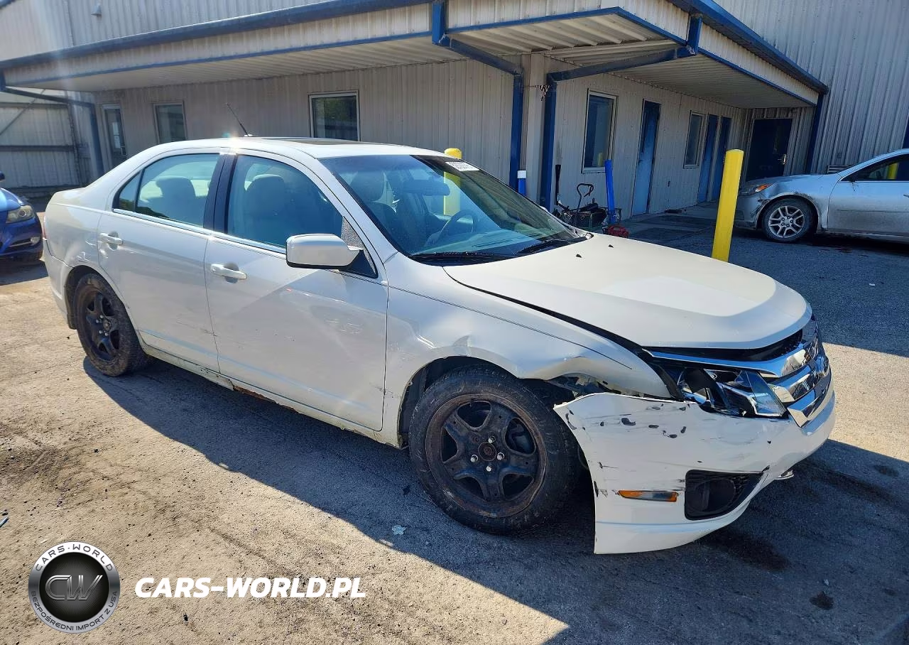 2010 Ford Fusion Se VIN:3FAHP0HA7AR301822 - 4