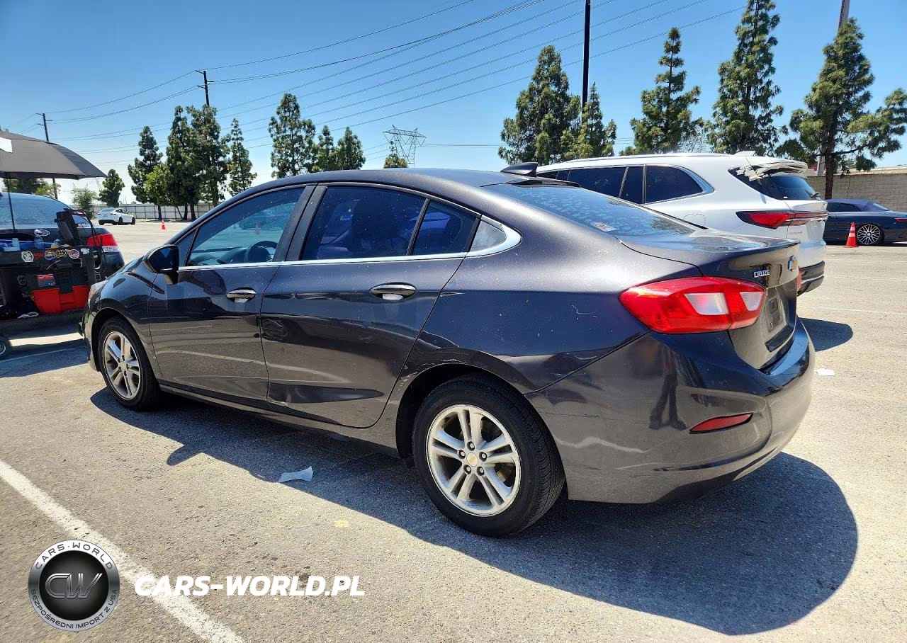 2016 Chevrolet Cruze Lt VIN:1G1BE5SM0G7253465 - 2