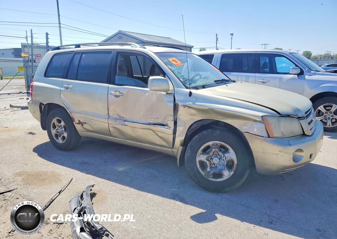 2003 Toyota Highlander Base VIN:JTEGD21A530059339 - 4