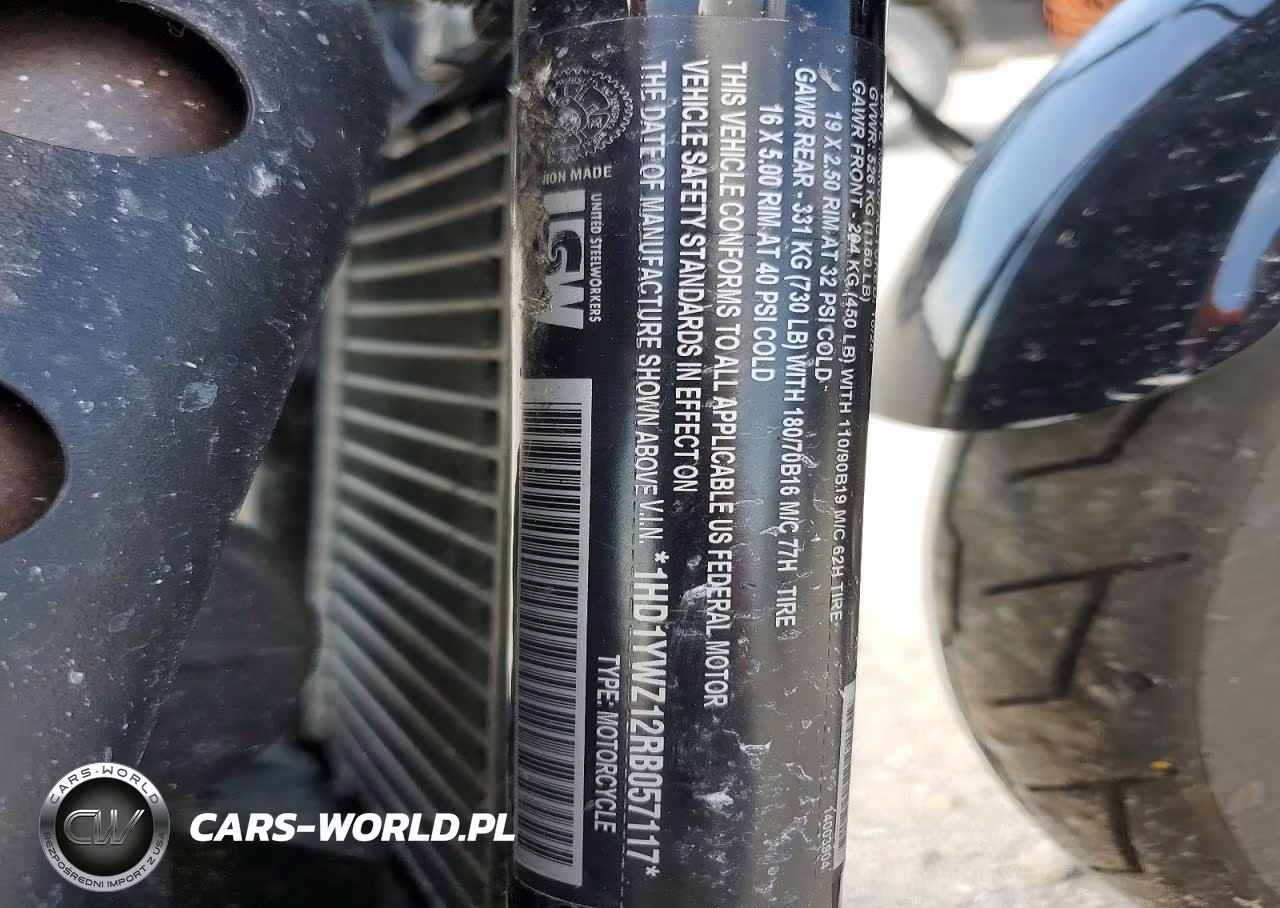 2024 Harley Davidson Fxlrs VIN:1HD1YWZ12RB057117 - 8