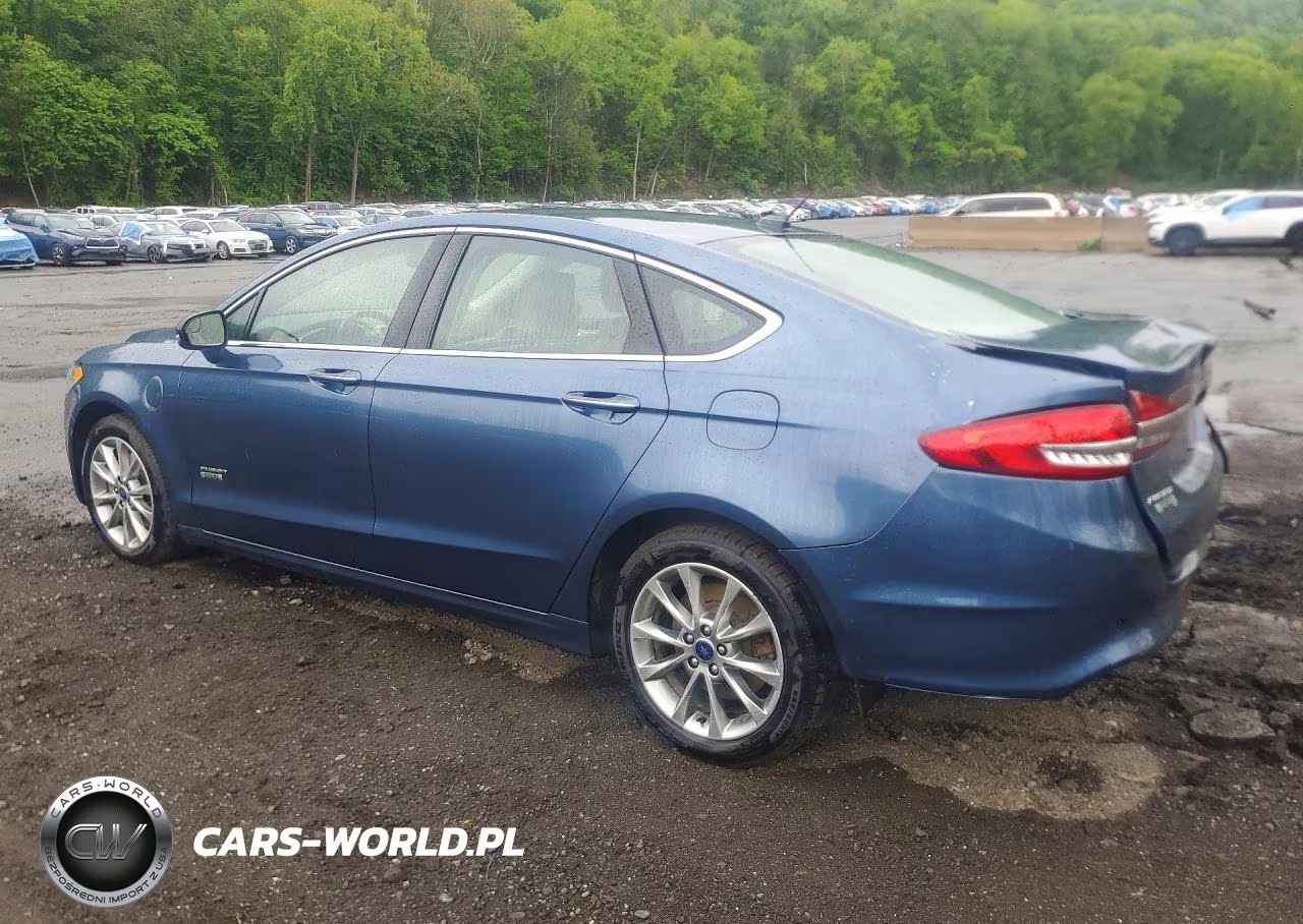 2018 Ford Fusion Se Phev VIN:3FA6P0PU2JR196254 - 2