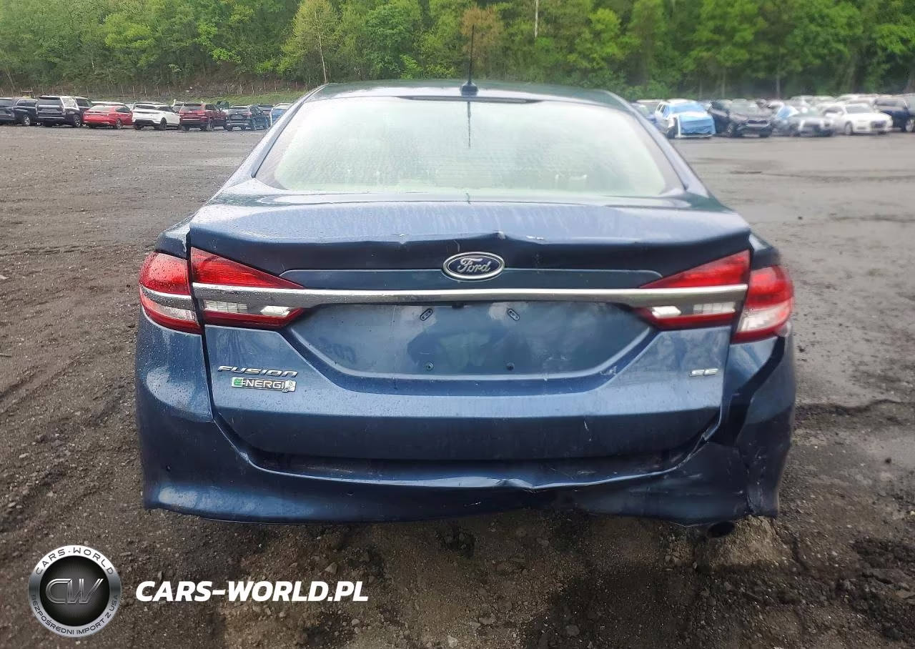 2018 Ford Fusion Se Phev VIN:3FA6P0PU2JR196254 - 6
