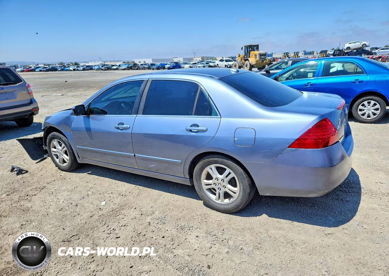 2007 Honda Accord Ex VIN:1HGCM56837A166689 - 2
