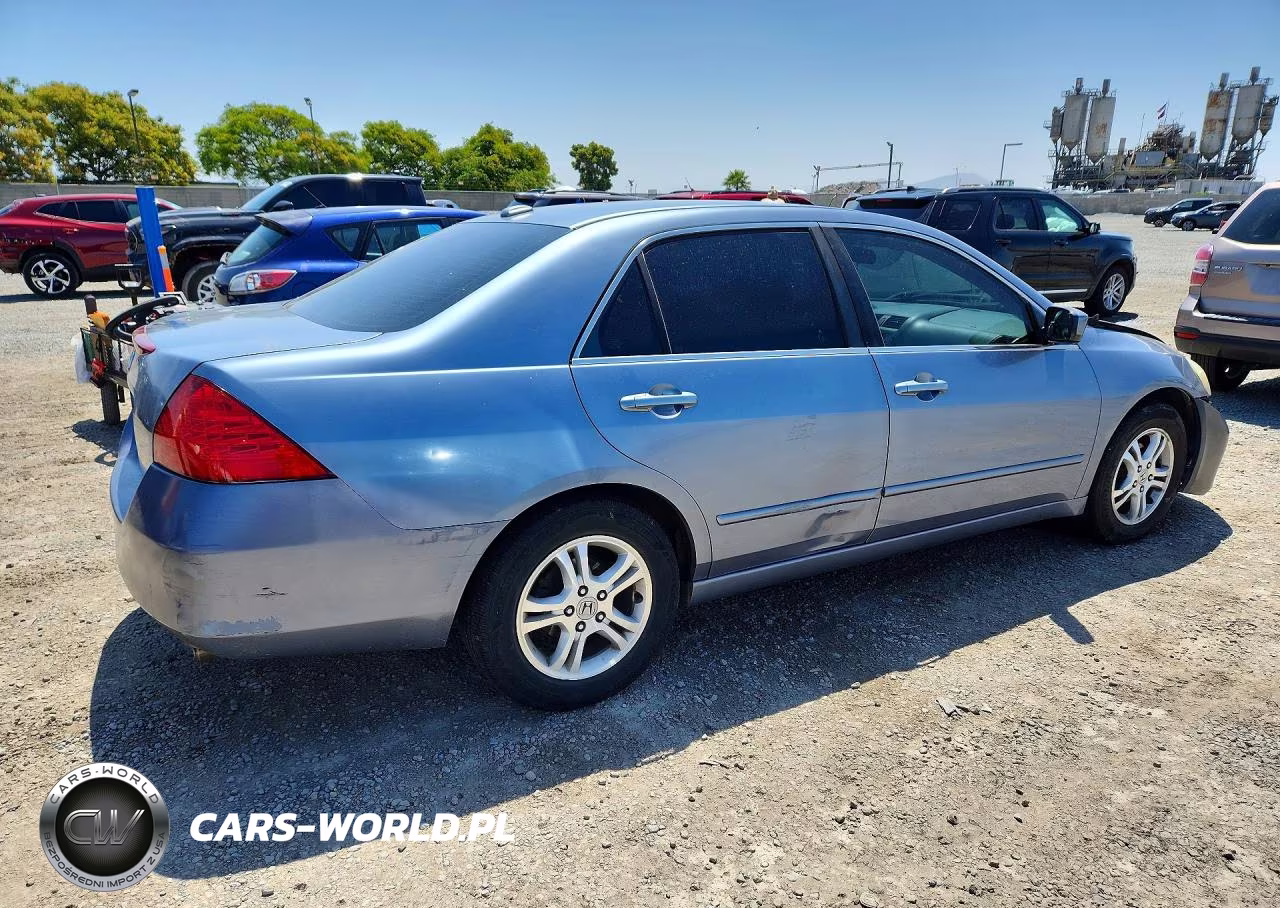 2007 Honda Accord Ex VIN:1HGCM56837A166689 - 3